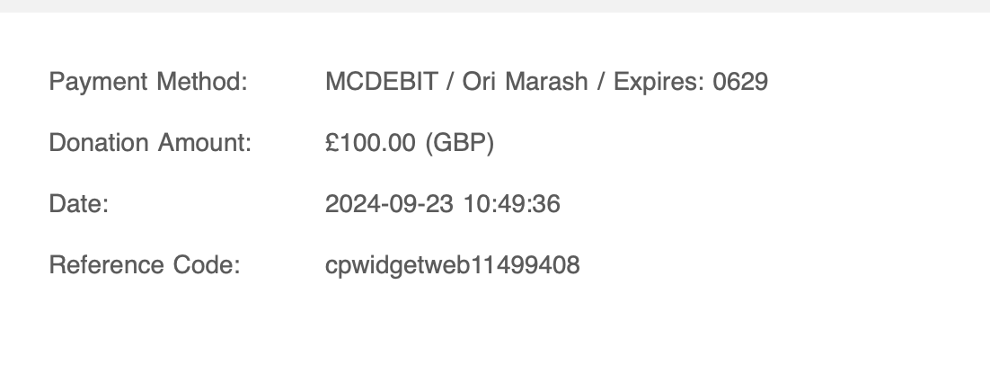 £100 to Give Directly